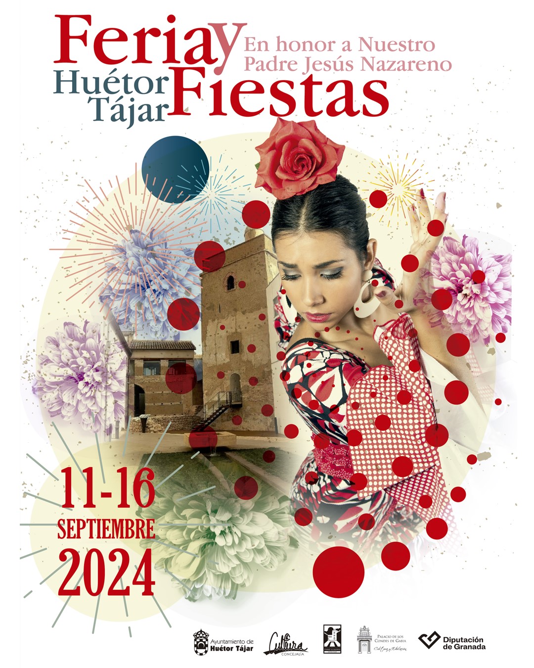 Feria y Fiestas en honor de Nuestro Padre Jesús Nazareno 2024 Huétor Tájar